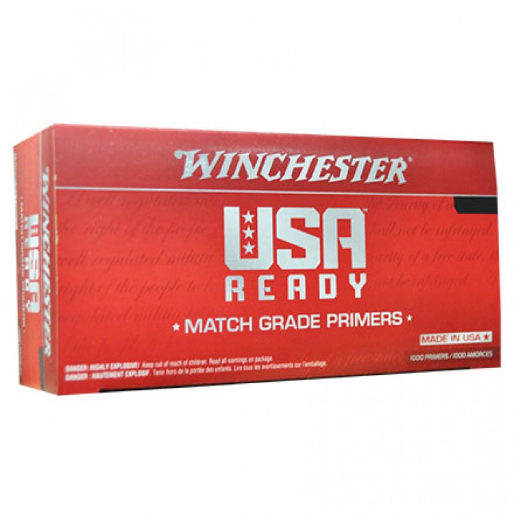 Winchester USA Ready Large Rifle Match Primers | 1,000 Count